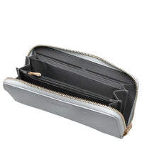 Seidenfelt Smilla - Portafoglio Donna 19 cm (nero)