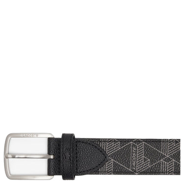 Lacoste The Blend Geschenkset - Kreditkartenetui und Gürtel (monogram noir gris, 100 cm)