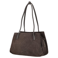 Les Visionnaires Sophie Grande Cozy Scarf - Borsa a spalla 42 cm (dark brown)