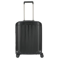 Piquadro PQ-Light - Trolley da cabina ultra sottile 4 ruote 55 cm (matt black)