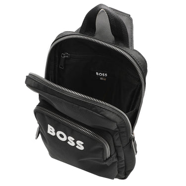BOSS Catch 3.0 - Umhängetasche 30 cm (black) - Markenkoffer