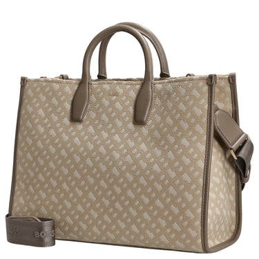 BOSS Women's Sandy - Medium Tote 36 cm (light beige) - Markenkoffer