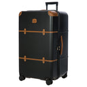Brics Bellagio Trunk - 4 - Rollen - Trolley 80 cm recycelt (black/tan) - Markenkoffer