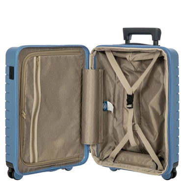 Brics BY Ulisse - 4-Rollen-Kabinentrolley 55 cm  erw. (grey blue) - Ansicht 6