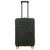 Brics BY Ulisse - Trolley 4 ruote 65 cm espandibile (olive)