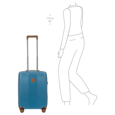 Brics Ferrara - 4-Rollen-Kabinentrolley S 55 cm (denim) - Ansicht 9