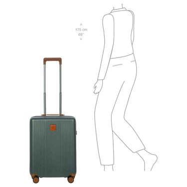 Brics Ferrara - 4-Rollen-Kabinentrolley S 55 cm (green) - Ansicht 9