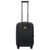 Brics Taormina - Trolley da cabina con 4 ruote S 55 cm erw. USB (schwarz)