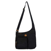 Brics X - Bag Hipster - Schultertasche 32 cm (black) - Markenkoffer