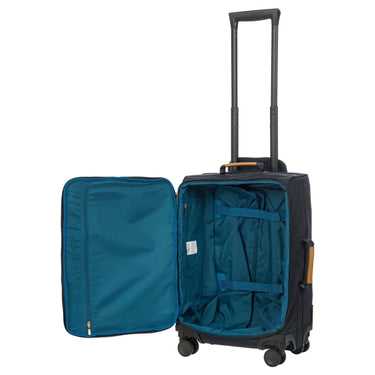 Brics X-Travel - 4-Rollen-Kabinentrolley S 55 cm (ocean-blue) - Ansicht 6