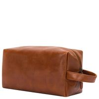 Buckle & Seam Everest - Kulturbeutel 22 cm (cognac) - Markenkoffer