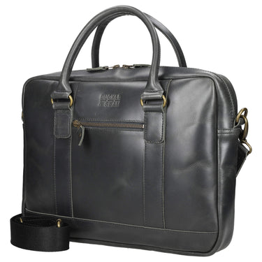 Buckle & Seam Everett - Aktentasche 16" 38 cm (anthrazit) - Markenkoffer