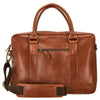 Buckle & Seam Everett - Cartella 16" 38 cm (cognac)