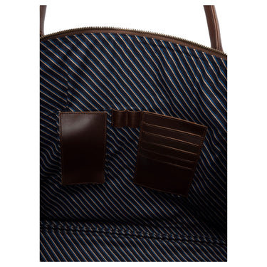 Buckle & Seam Linwood Weekender - Reisetasche 50 cm Leder (brown) - Markenkoffer