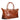Buckle & Seam Linwood Weekender - Reisetasche 50 cm Leder (cognac/dots) - Markenkoffer