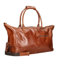 Buckle & Seam Linwood Weekender - Reisetasche 50 cm Leder (cognac/dots) - Ansicht 5
