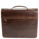 Buckle & Seam Notes - Aktentasche 15" 40 cm (brown - dots) - Markenkoffer