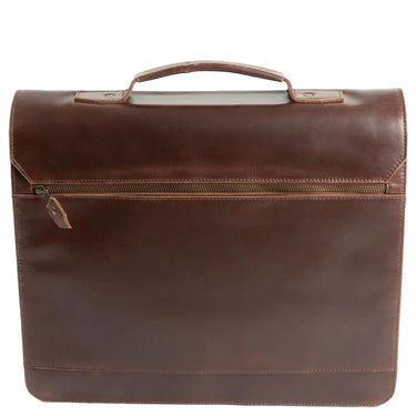 Buckle & Seam Notes - Aktentasche 15" 40 cm (brown - dots) - Markenkoffer