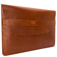 Buckle & Seam Terra Laptop Sleeve 15'' - Laptophülle 39 cm (cognac) - Markenkoffer