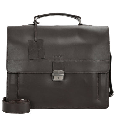 Burkely Vintage Scott - Aktentasche 38 cm (dunkelbraun) - Markenkoffer