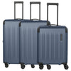 Travelite Dynamiic - Set trolley con 4 ruote 3 pz. L+M erw. (denimblue)