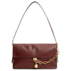 Tommy Hilfiger Crest Leather Conv. Shoulder Bag - Borsa a tracolla (oxblood)