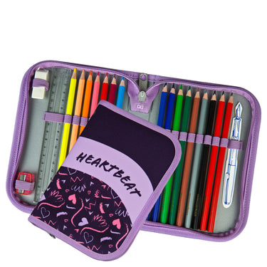 Scooli EasyFit Glow DIN - Schulranzen Set 5tlg. (Heartbeat) - Ansicht 6