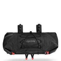 Cyclite Borsa da Manubrio Roll / 02 - Borsa da manubrio (Bikepacking) 55 cm (nera)