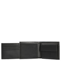 BOSS Men Northon Trifold - Portafoglio 8cc 11.5 cm (black)