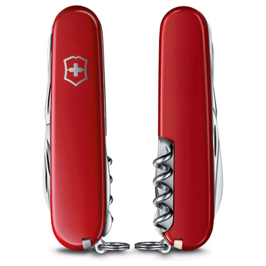 Victorinox Schweizer Offiziersmesser "Huntsman" 9.1 cm (rot) - Ansicht 5