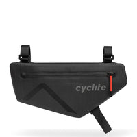 Cyclite Borsa da Telaio Piccola / 02 - Borsa da telaio (Bikepacking) 24 cm (nera)