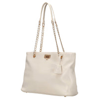 Seidenfelt Lilla Edet - Shopper 32,5 cm (bianco latte)
