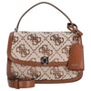 Guess Audrey Logo XBody Flap - Borsa a tracolla 24.5 cm (black logo)