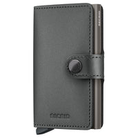 Secrid Miniwallet Matte Satin - Portafoglio 6cc 10,2 cm (acciaio)