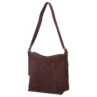 Les Visionnaires Marie Slouchy Buckle Cozy - Borsa a secchiello 36 cm (aubergine)
