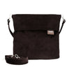 zwei Mademoiselle M8 - Schultertasche 25 cm (cord-espresso)
