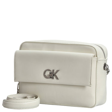Calvin Klein CK Re - Lock - Umhängetasche 22 cm (lily white) - Markenkoffer