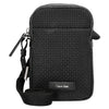 Calvin Klein Embossed Wovan - Borsa a tracolla 17 cm (black)
