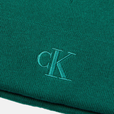 Calvin Klein Fine Rib - Beanie (green) - Markenkoffer