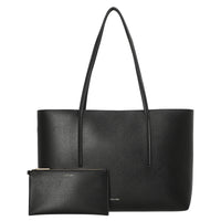 Calvin Klein Foil Logo Tote - Shopper 44 cm (Color: black/toasted coconut)