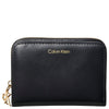 Calvin Klein Medium Flap Zip - Portafoglio 6cc 11 cm (black)