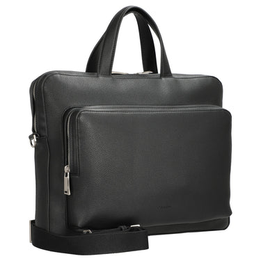Calvin Klein Micro Pebble Slim Briefcase - Aktentasche 13" (black) - Markenkoffer