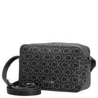 Calvin Klein Must - Umhängetasche 18 cm (black mono) - Markenkoffer