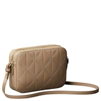 Calvin Klein Quilted Emblem - Umhängetasche 18 cm (desert taupe) - Markenkoffer