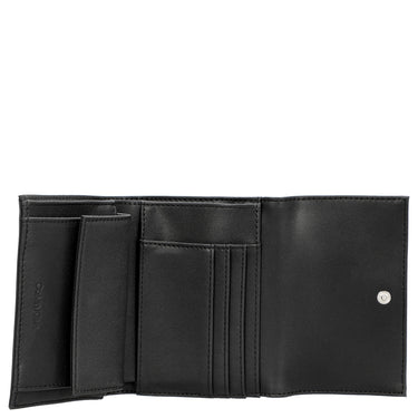 Calvin Klein RE - Lock Medium Trifold - Gelbörse 3cc 13 cm (schwarz) - Markenkoffer