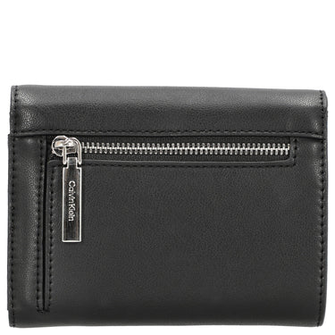 Calvin Klein RE - Lock Medium Trifold - Gelbörse 3cc 13 cm (schwarz) - Markenkoffer