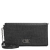 Calvin Klein Tex - Pochette da sera Mini 24 cm (ck black)