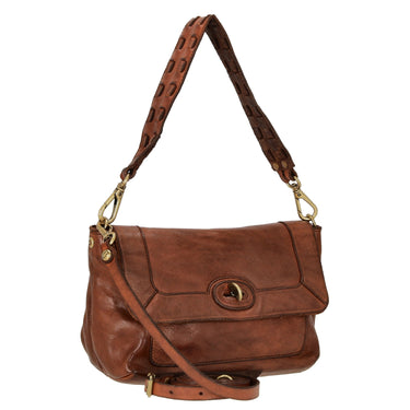 Campomaggi Zefiro - Umhängetasche 24 cm (cognac) - Markenkoffer