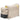 Stokke® JetKids™ Reiseset BedBox 46 cm Set 2 pz. - Trolley da cabina a 4 ruote (moonglow white)