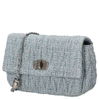 Seidenfelt Floro - Borsa a tracolla 24 cm (blu mare)